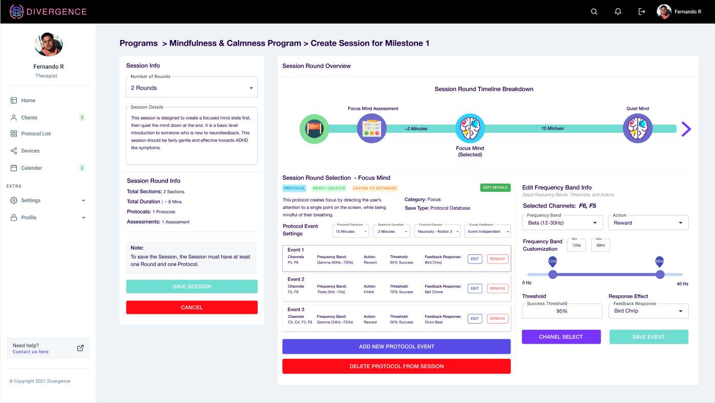 Treatment and Protocol Design