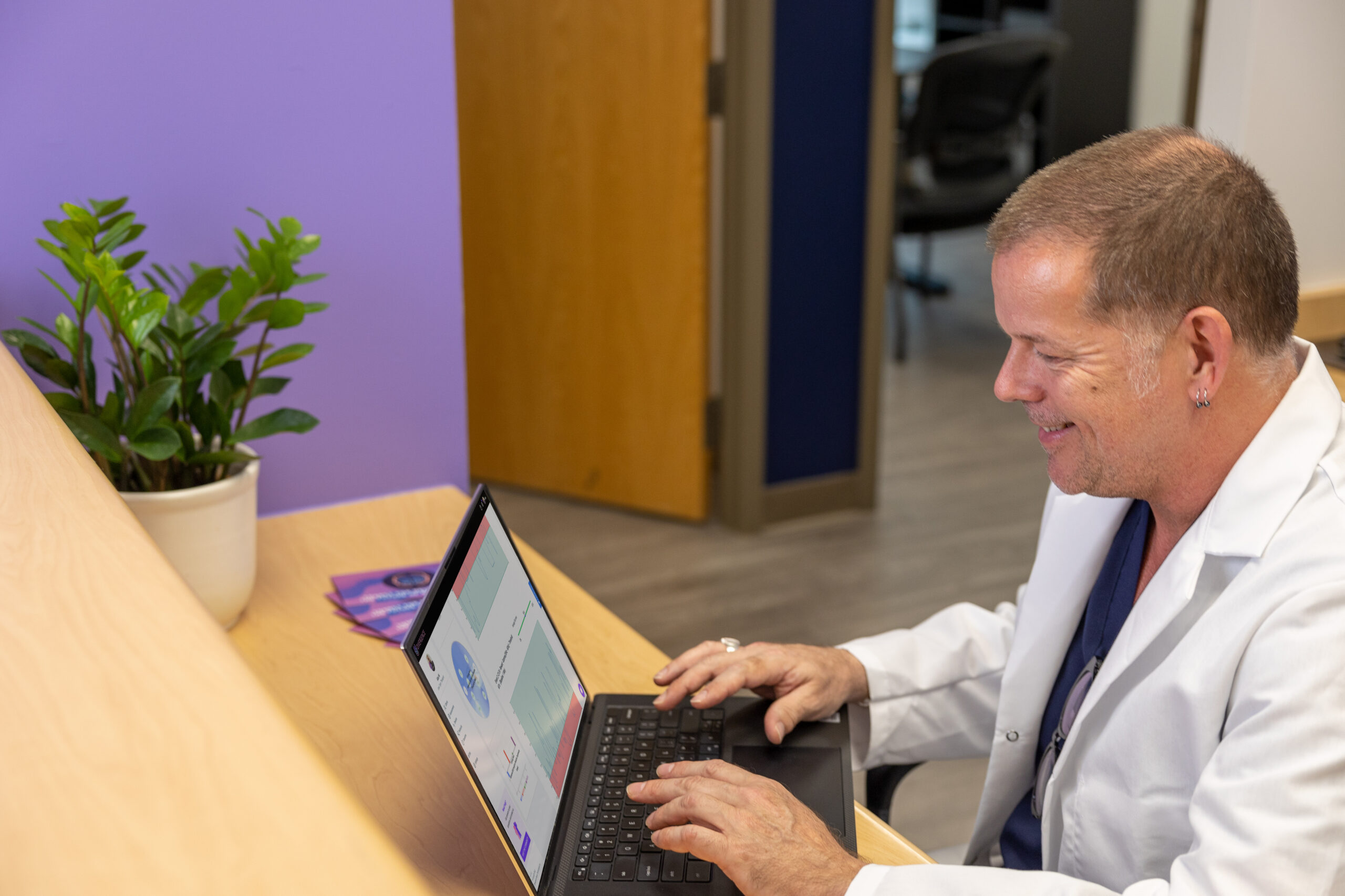 Therapist Using Web App - Session Analytics