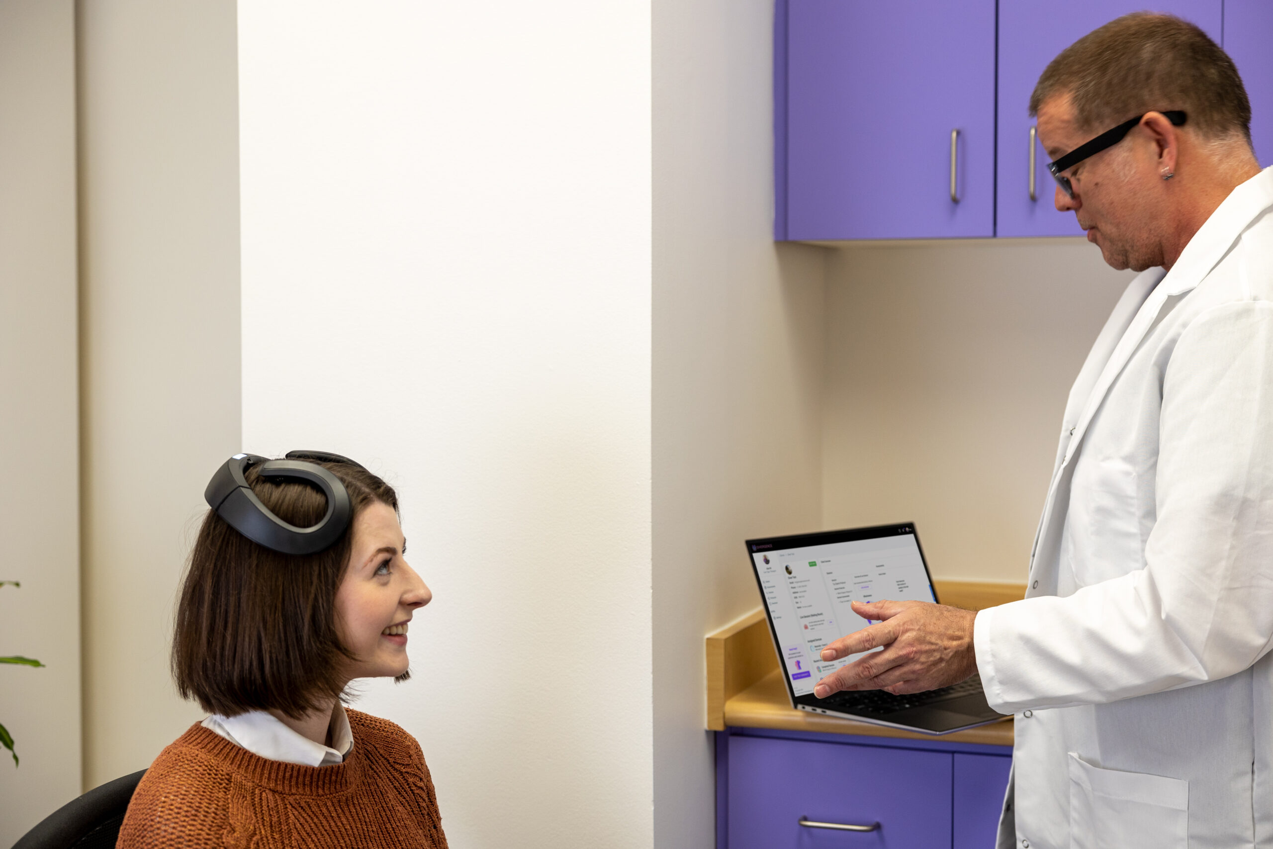 Therapist Working with Patient - Analytics Summary