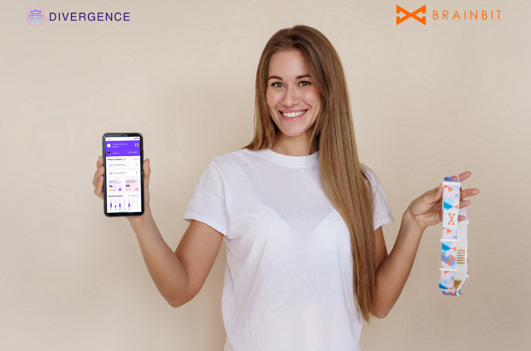 Divergence Partners with BrainBit to Sell and Integrate the Headband to the Divergence Platform