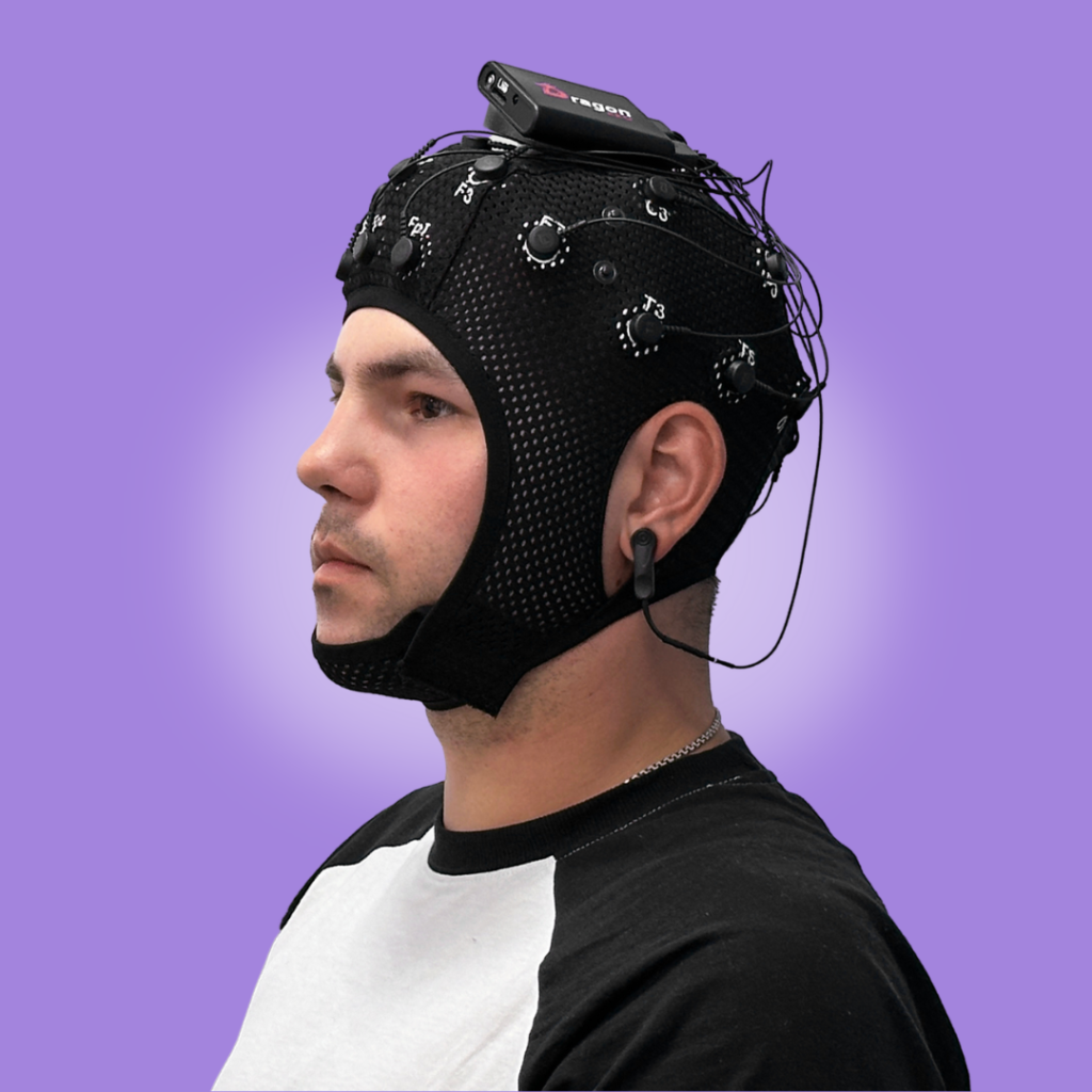 Man Wearing DragonEEG