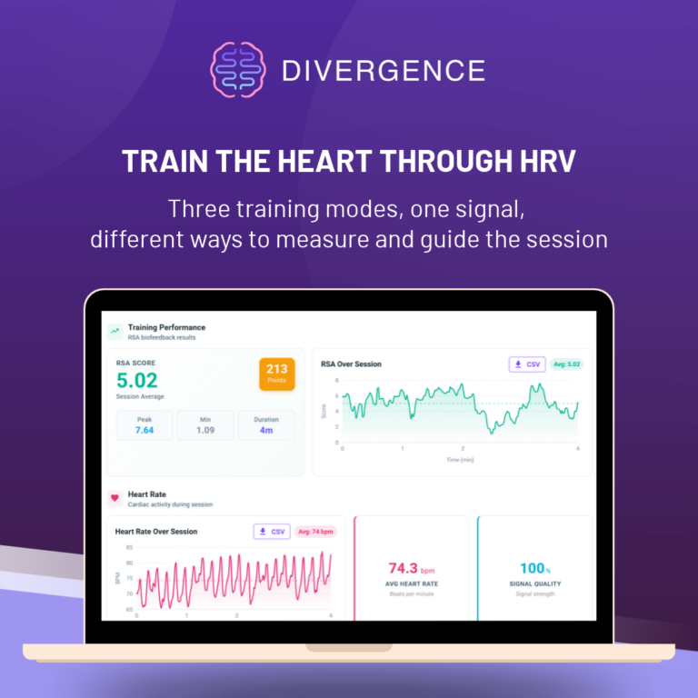 Train the Heart Through HRV - Three training modes, one signal, different ways to measure and guide the session